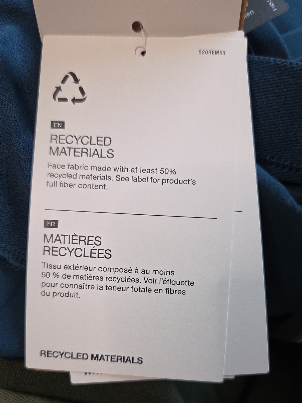 NWT The North Face Durable Water Repellent Men’s Blue Active Shorts Sz L - Picture 11 of 11